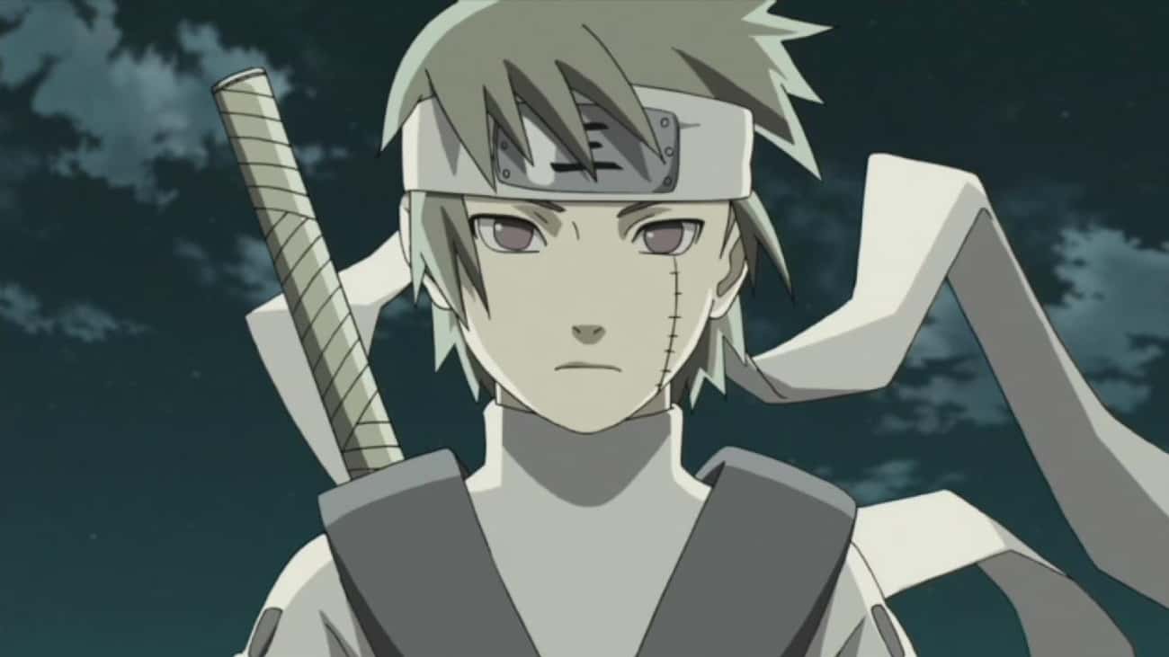 就像鸣人一样,矢仓也是尾兽恶魔(在他的例子中是三尾恶魔)的容器.