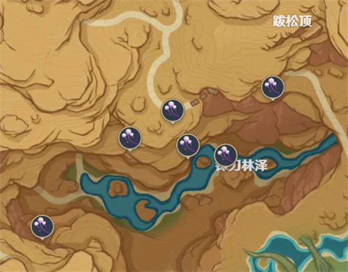 原神优昙花位置图 优昙花在哪采集