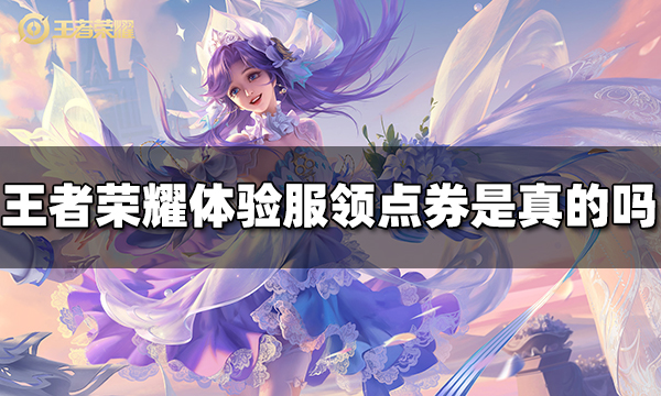 王者荣耀8月25日体验服能领点券是真的吗 8月25日体验服能领多少点券
