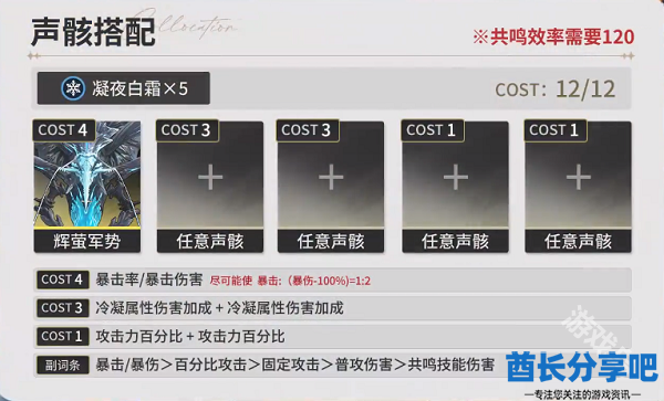 鸣潮凌阳培养攻略