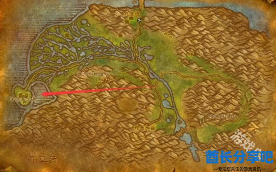 魔兽世界千针石林怎么去